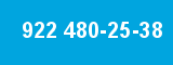 922 480-25-38 922 480-25-38